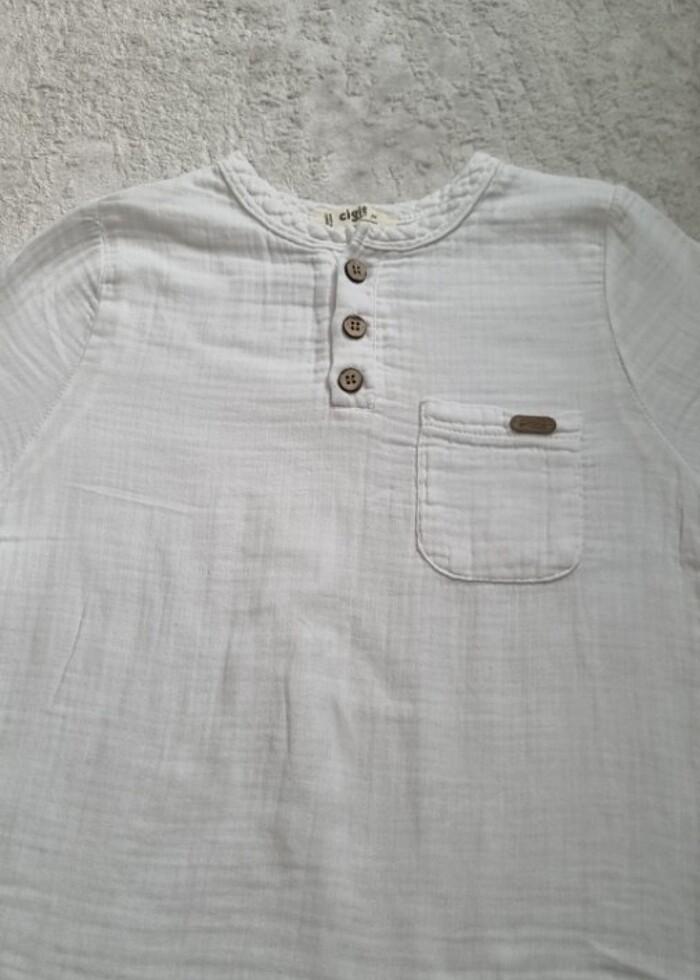 Muslin gomlek - Görsel 2