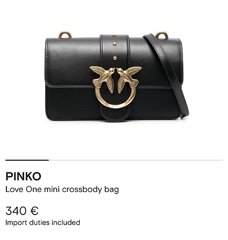 Pinko çanta