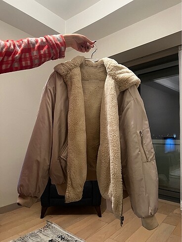 ZARA PELUŞ MONT ÇİFT TARAFLI