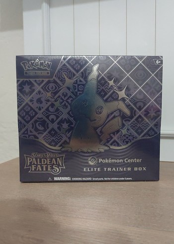 Pokémon Paldean Fates Pokemon Center Elite Trainer Box