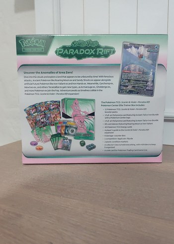  Pokemon Paradox Rift Pokemon Center Elite Trainer Box