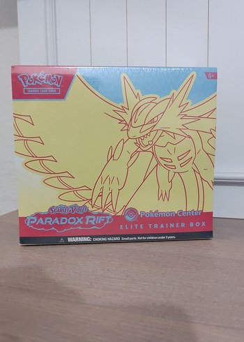 Pokemon Paradox Rift Pokemon Center Elite Trainer Box