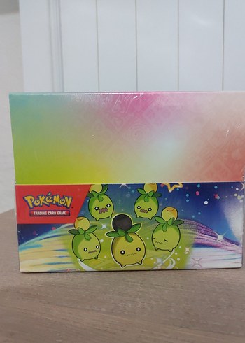 Pokemon Paldean Fates mini tin display case