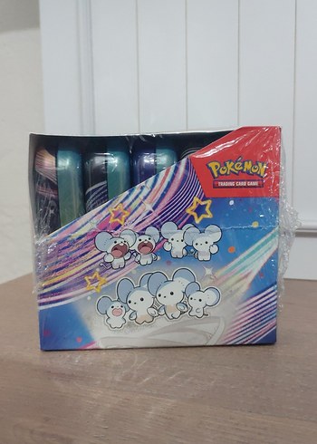  Pokemon Paldean Fates mini tin display case