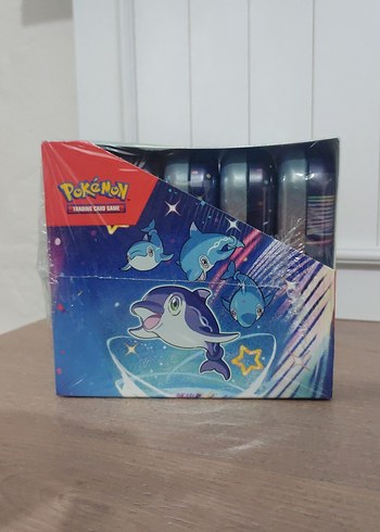  Beden Renk Pokemon Paldean Fates mini tin display case