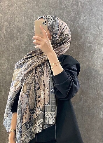 Etro Etnik Desen Pamuk soft Şal 
