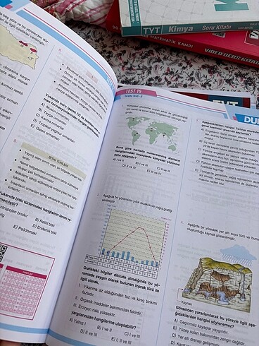  Coğrafya tyt test kitabı