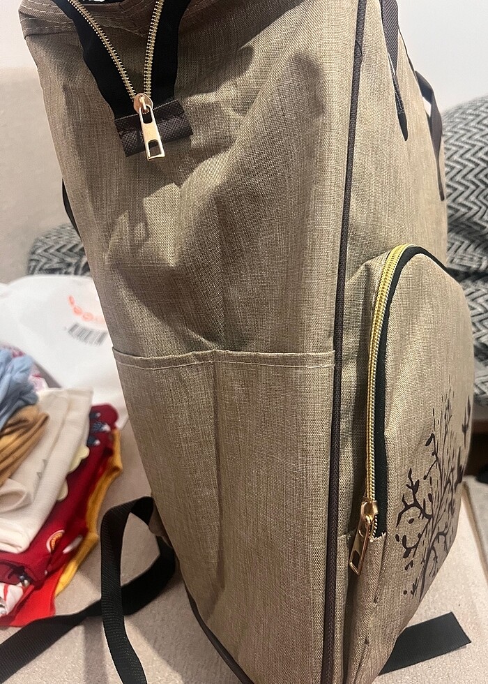 Anne bebek çantası - Görsel 4