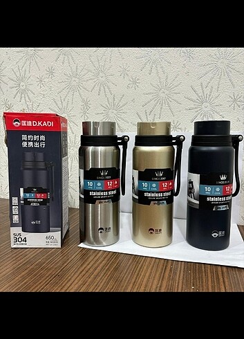 Stainless 670 ml termos 