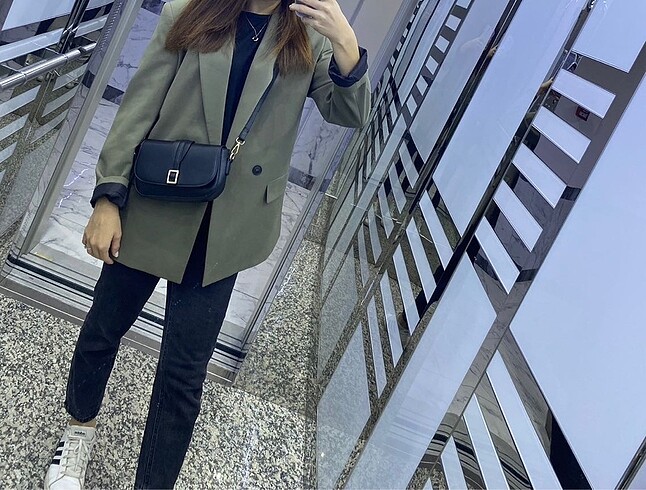 Zara Zara blazer haki