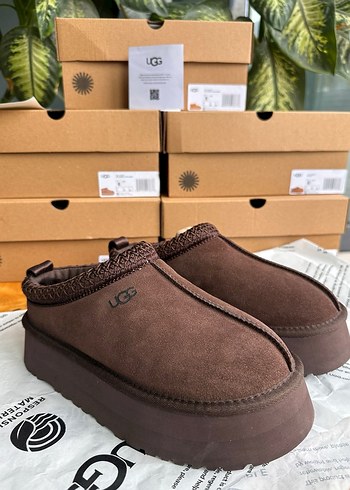 UGG Kahverengi Süet Kadın Terlik