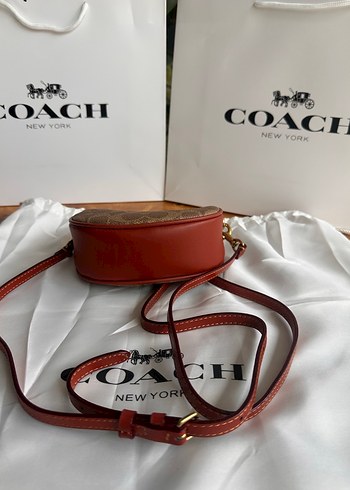 Beden camel Renk Coach Çanta Faturalı Sertifikalı