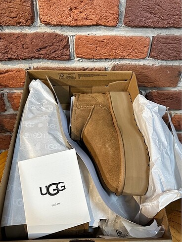 UGG Womens Ultra Mini Classic Chestnut 36-37-38-39-40 Orjinal Fa
