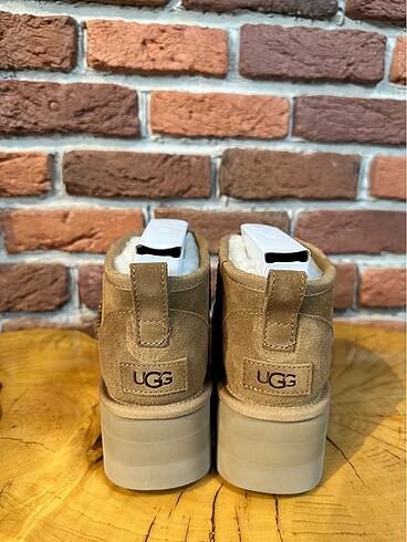 36 Beden camel Renk UGG Womens Ultra Mini Classic Chestnut 36-37-38-39-40 Orjinal Fa
