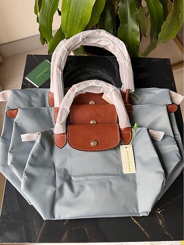 Longchamp Le Pliage Pouch S-M-L GREY Tek Fiyat 5899? Medium - S