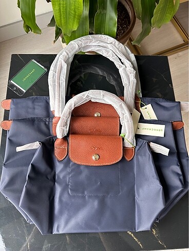 Longchamp Le Pliage Pouch S-M-L Lacivert Tek Fiyat 5899? Mediu