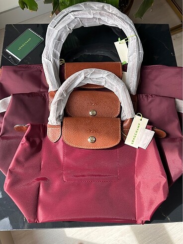 Longchamp Longchamp Le Pliage Pouch S-M-L Bordo Tek Fiyat 5899? Medium -