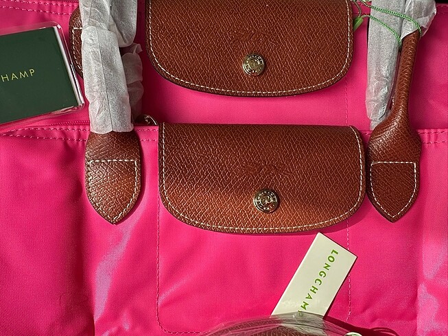 Longchamp Longchamp Le Pliage Pouch S-M-L Pembe Tek Fiyat 5899? Medium -