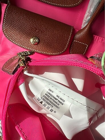 Beden Longchamp Le Pliage Pouch S-M-L Pembe Tek Fiyat 5899? Medium -