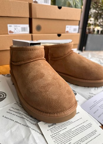 38 Beden kahverengi Renk UGG M CLASSIC ULTRA 36-37-38-39-40 36-37-38-39-40 faturalı