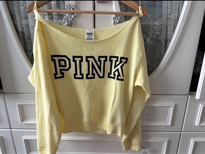 pink omzu acik sweatshirt