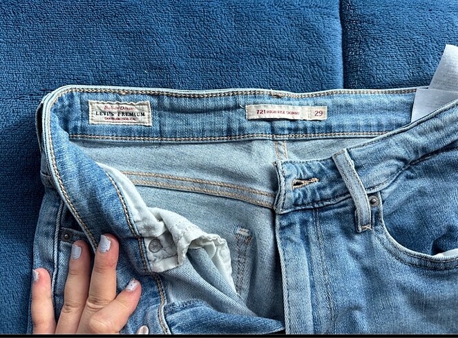 29 Beden levis dar kot pantolon