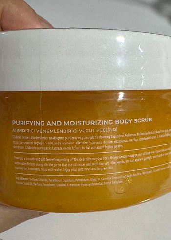 Sinoz Arındırıcı Nemlendirici Vücut Peelingi - Görsel 3