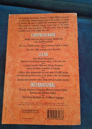 Cambridge International İngilizce Sözlük - Görsel 3