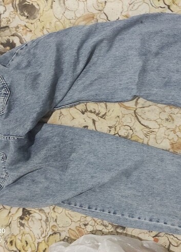 Diğer Yırtık bol paça pantolon
