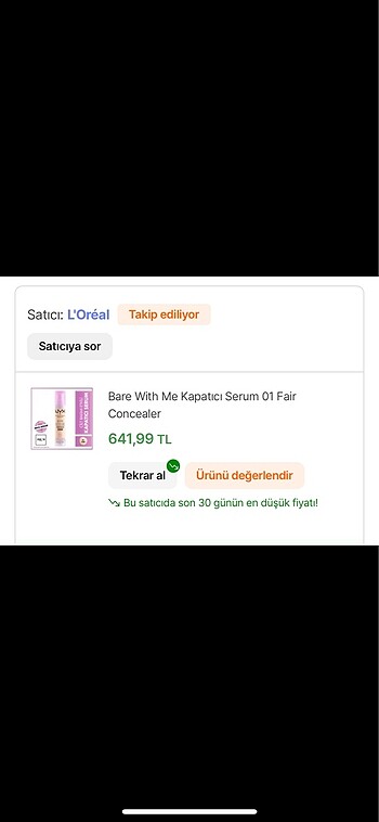 Beden nyx bare with me concealer kapatıcı