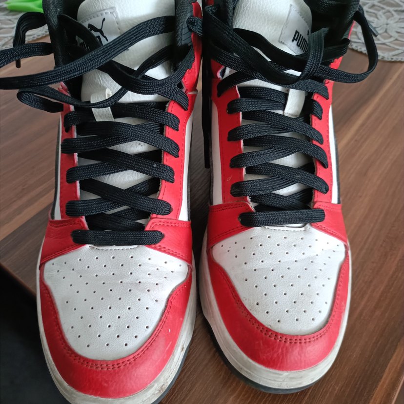 puma marka 37 numara Erkek Siyah Bağcıklı Spor Ayakkabı - Görsel 2