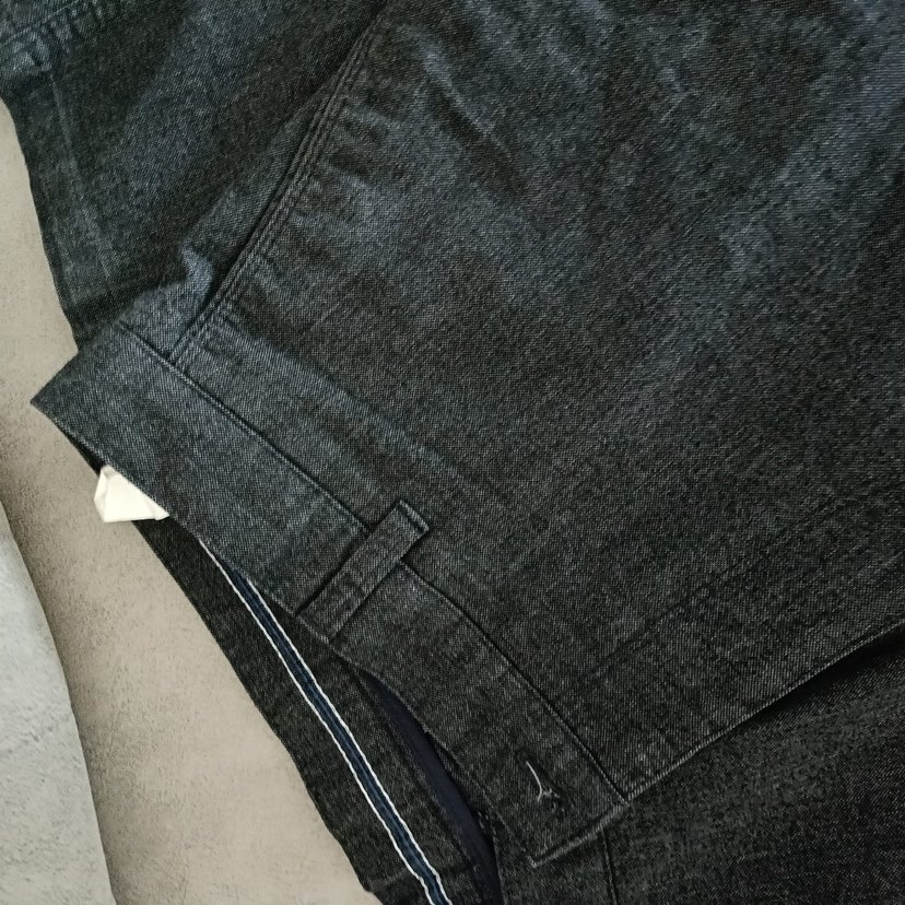 Gri Kemerli Erkek Denim Pantolon - Görsel 3
