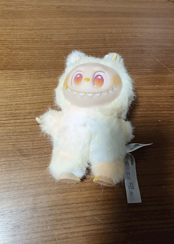 Gri ve Beyaz Peluş Oyuncak Anahtarlık Seti - Görsel 3