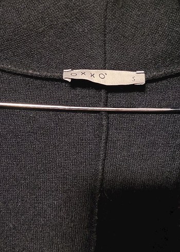 Kadın Siyah Midi Yün Palto - Görsel 2