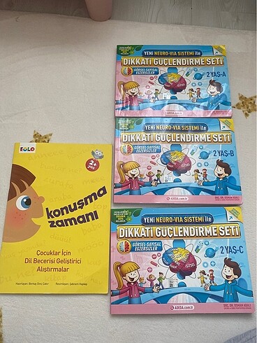 Eğitici kitaplar 2 yaş