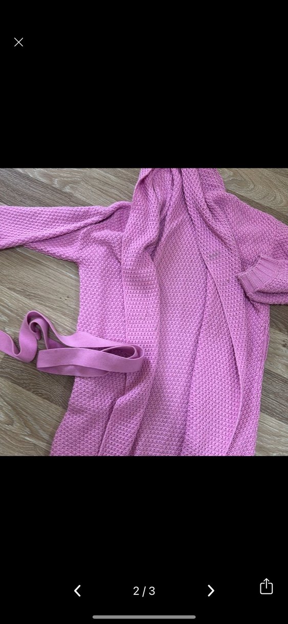 Pembe Drapeli Kadın Sokak Stili Şal - Görsel 2