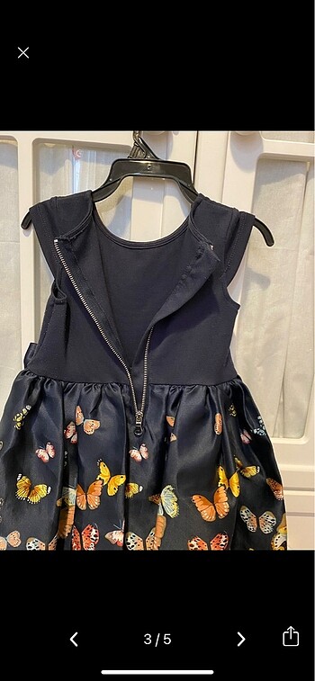 4 Yaş Beden H&M 4-5 yaş elbise