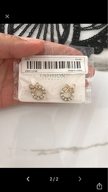 Diğer Gold Çelik küpe