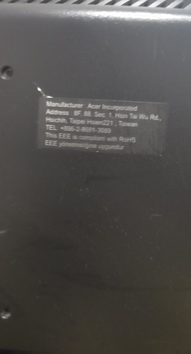 Acer Monitör kırık - Görsel 3