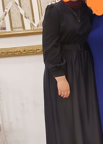 48 Beden siyah Renk Abiye elbise