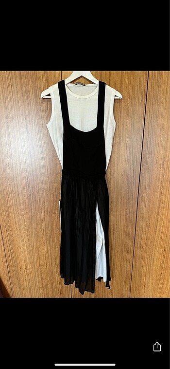 Twinset milano 2 parça salopet elbise