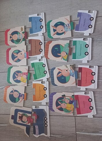 Beden Renk Uyku trenim eğitici puzzle