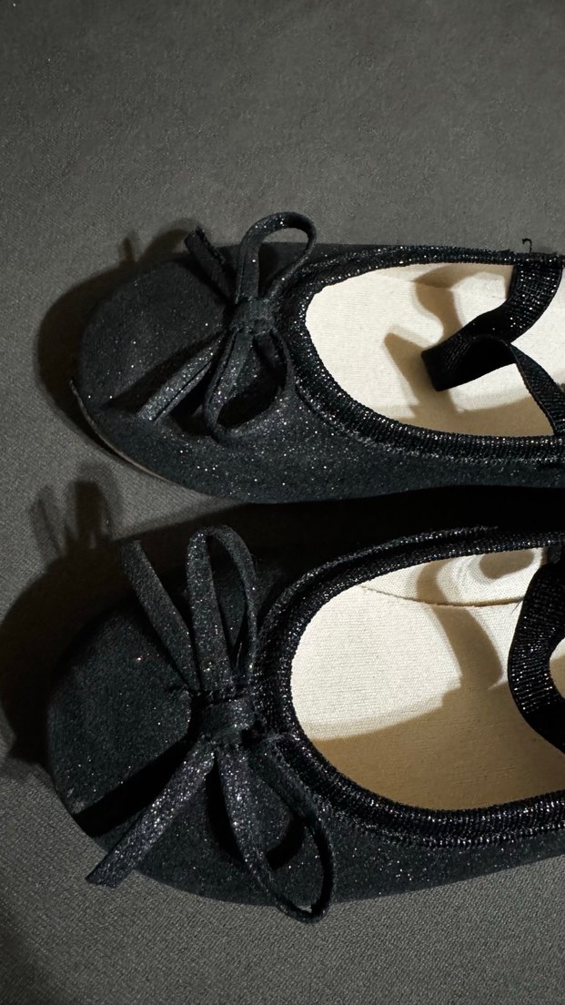 LCW STEPS Kız Çocuk Siyah Fiyonk Detaylı Babet - Görsel 2