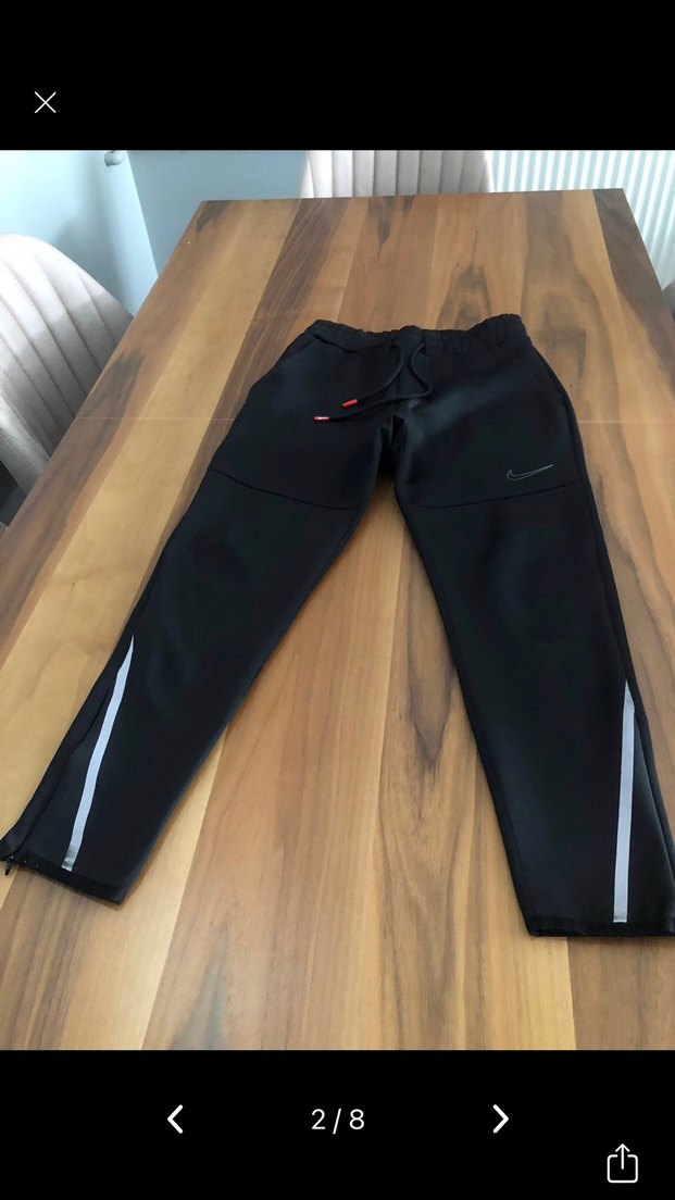 Nike Siyah Erkek Spor Rahat Kesim Eşofman - Görsel 2