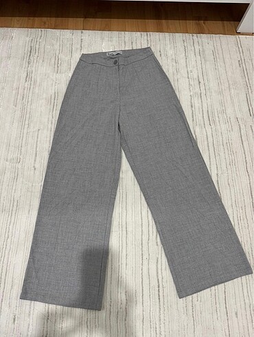 Gri kumaş pantolon