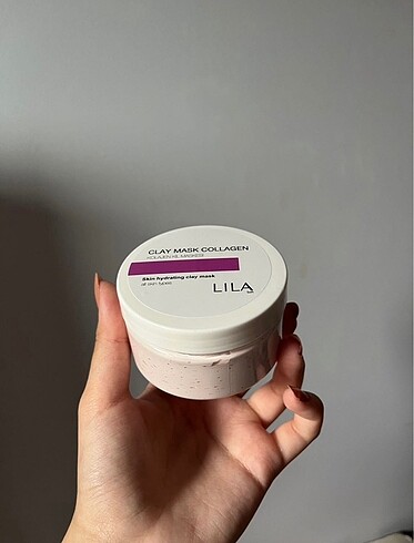 Lıla clay mask collagen