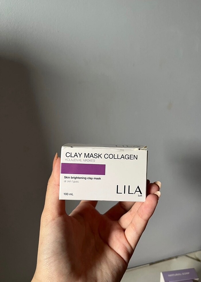 Lıla clay mask collagen - Görsel 2