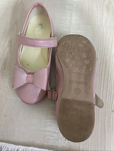 27 Beden Çocuk ayakkabı pembe Babel