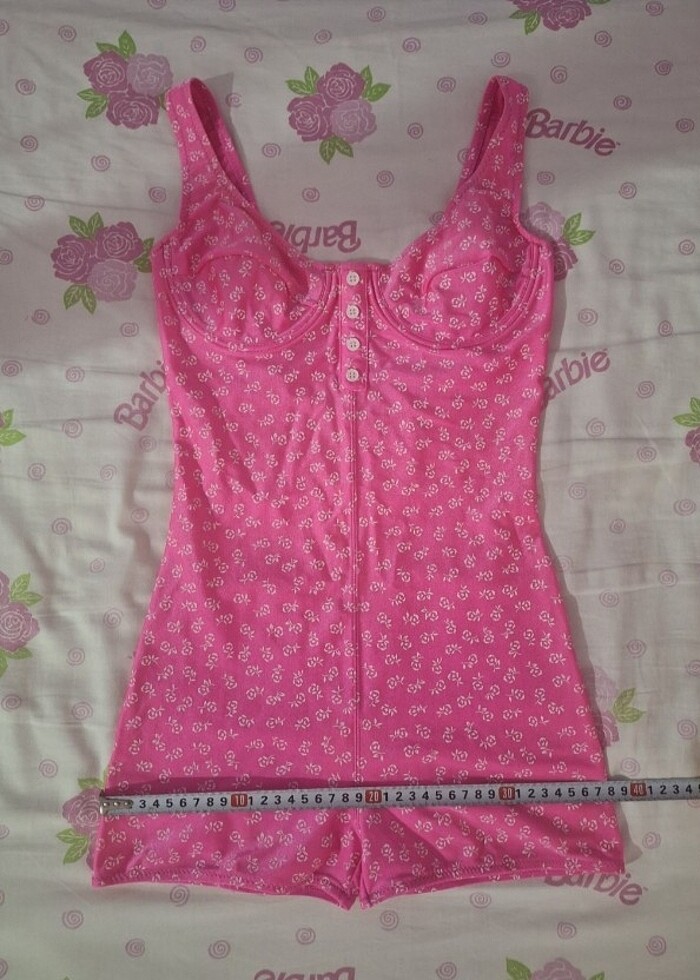 Barbie Pembesi Nostaljik Mayo - Görsel 3