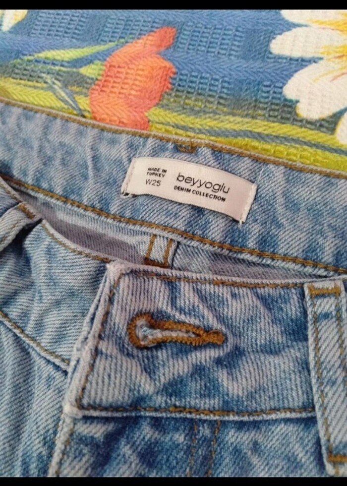 Beyyoğlu Boru Paça Kot Pantolon - Görsel 3